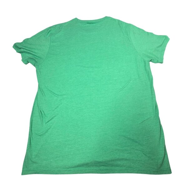 Intel Pride Rainbow T-Shirt Green 2XL Allmade 100% Cotton Short Sleeve Unisex - Picture 3 of 7